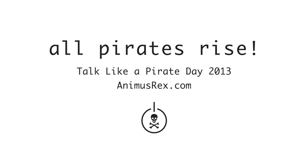 2013 - Back - All Pirates Rise!