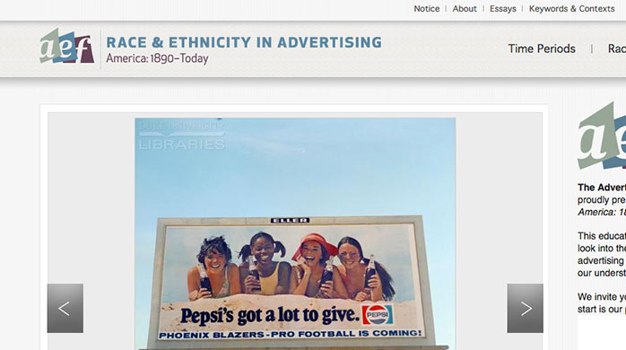 Race & Ethnicity in Advertising - America: 1890-Today